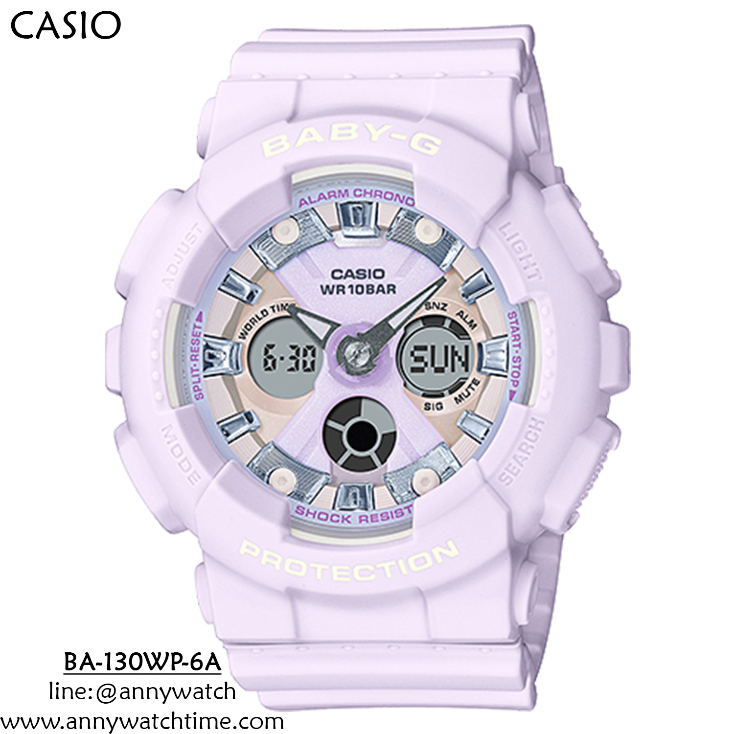 BABY-G BA-130WP-6A