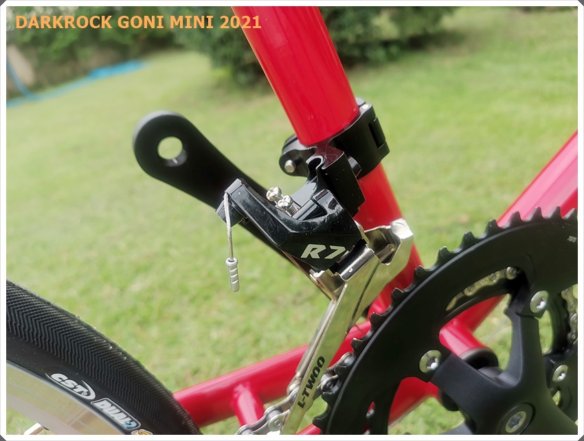 จักรยานมินิ DARKROCK GONI MINI VELO BIKE ล้อ 451 ขนาด 20*1 1/8 นิ้ว 9สปีด L-TWOO R5 (มีสินค้าพร้อมส่ง)