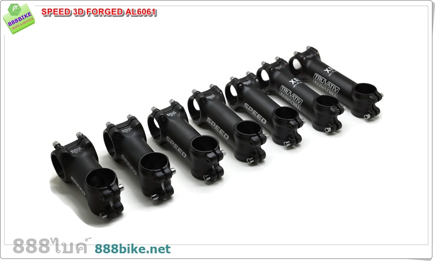 คอแฮนด์ SPEED 3D FORGED 7องศา ALLOY STEM ,O.V., SSP01 มี 80mm, 90mm ,110mm ,120mm(ระบุขนาดตรงหมายเหตุ)