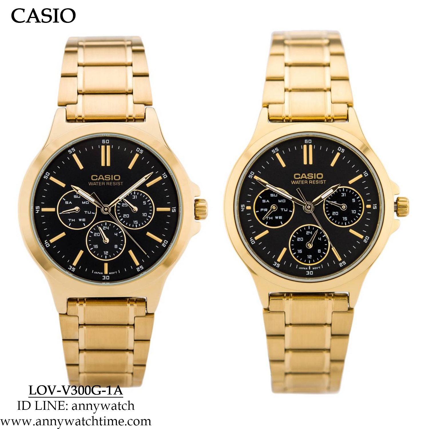 CASIO LOV-V300G-1A