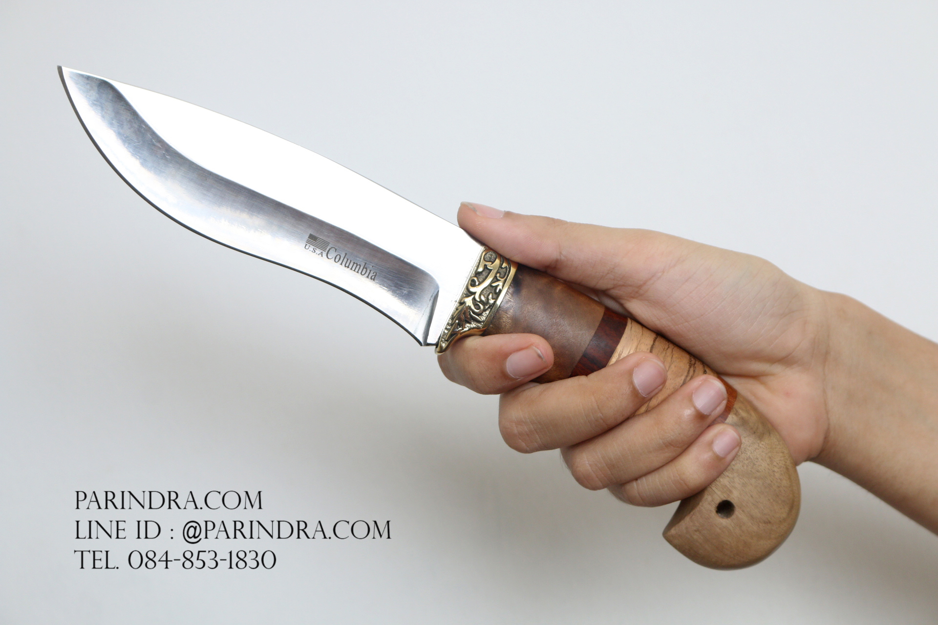 มีด Columbia ด้ามไม้คลาสสิค #000 ขนาด 11 นิ้ว