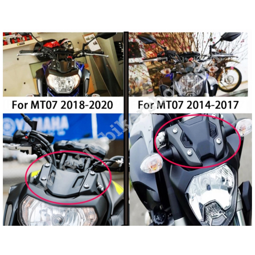ชิวหน้า,บังไมล์,ชิวหน้าแต่งสำหรับ YAMAHA MT03 ปี2020-2021 V1