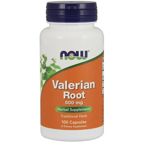 Now Foods Valerian Root 500 mg 100 Veg Capsules