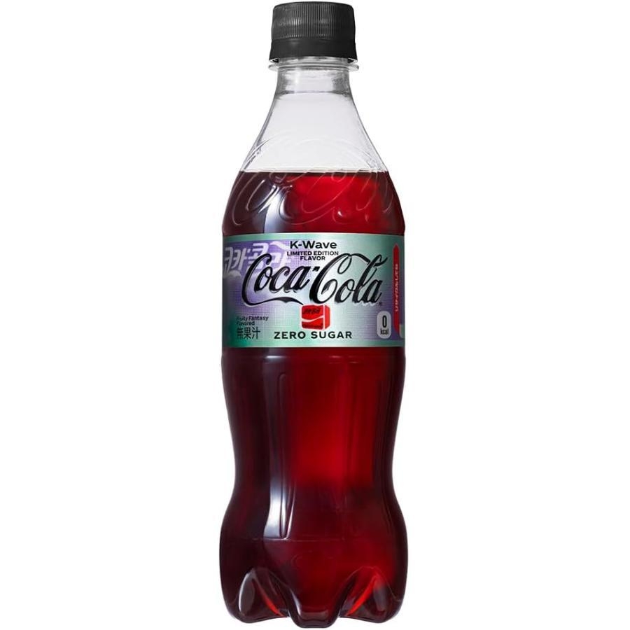 Coca Cola Limited Edition Zero K-Wave โค้กสูตรไม่มีน้ำตาลที่ผสมน้ำผลไม้เบอร์รี่ 500ml