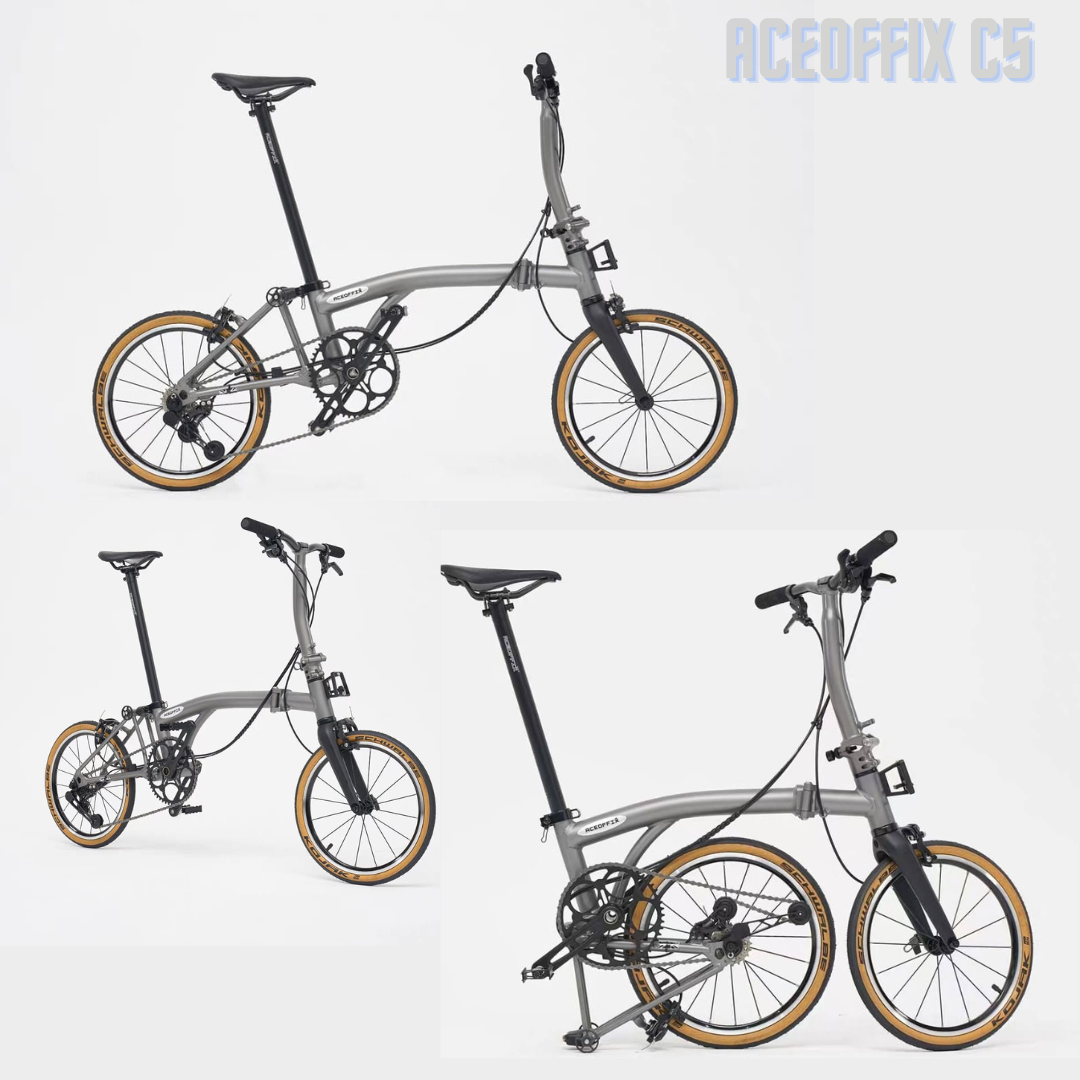 Aceoffix C5 - จักรยานพับได้น้ำหนักเบาพิเศษ รุ่นพรีเมียม