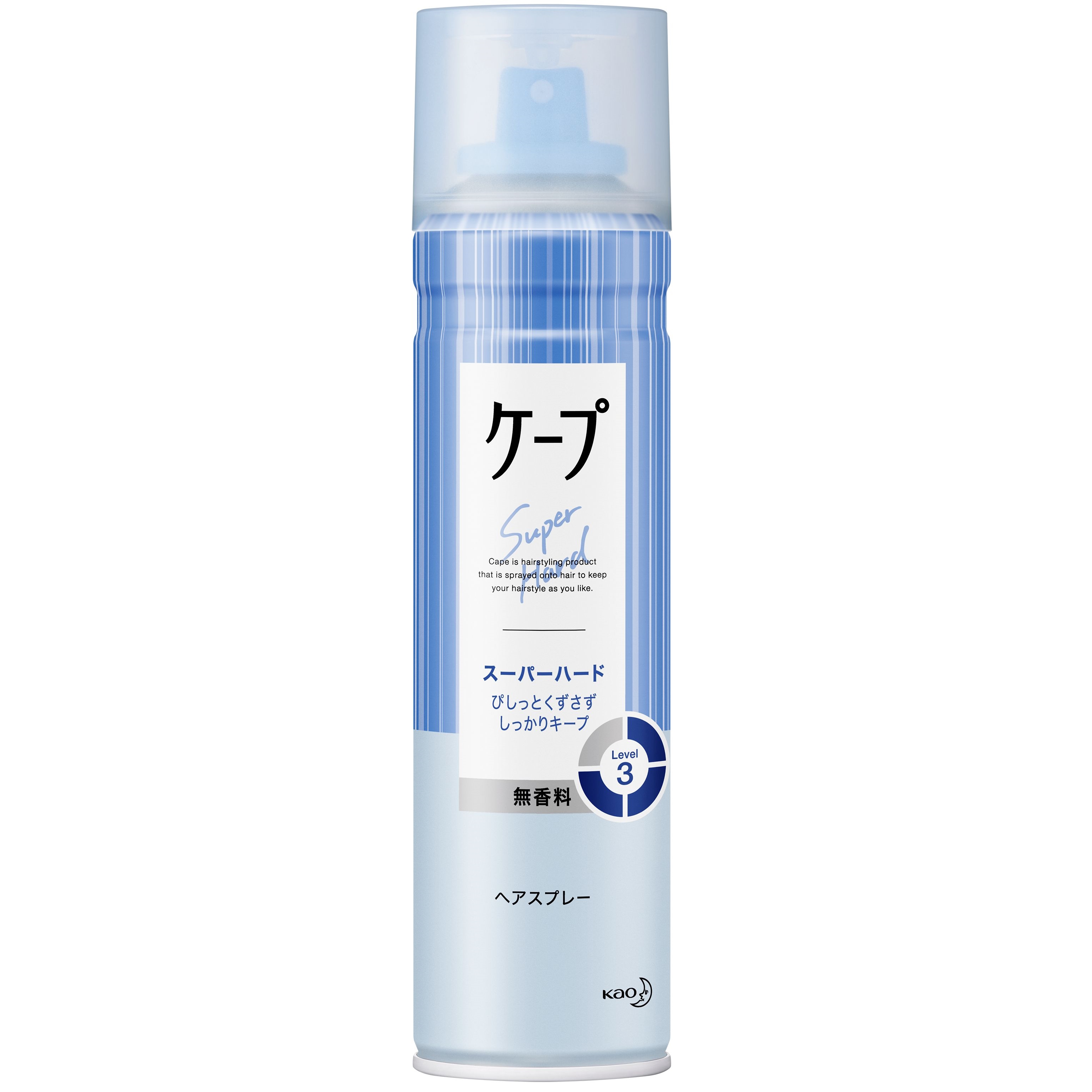 KAO cape 3D สเปรย์ล็อคลอน 2 ขนาด (180/300g) 3 สูตร (เขียว Nature & Keep/ฟ้า Super Hard/ม่วง Extra Keep)