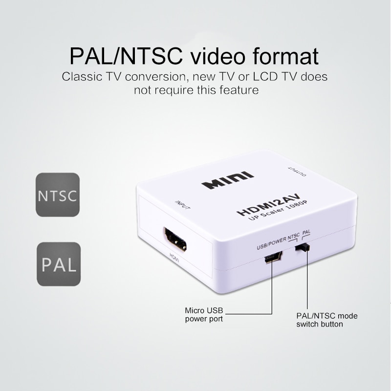 ขาย X-Tips หัวแปลง HDMI เป็น RCA AV/CVSB L/R รองรับ NTSC PAL