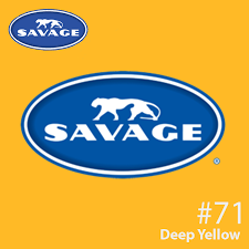 SAVAGE สีเหลืองเข้ม ส้ม DEEP YELLOW กว้าง 2.72 เมตร ยาว 11 เมตร CA7112 รหัส #71-12 กระดาษฉากหลัง ราคาส่ง ราคาถูก ส่งemsฟรี โทรด่วน0805576690