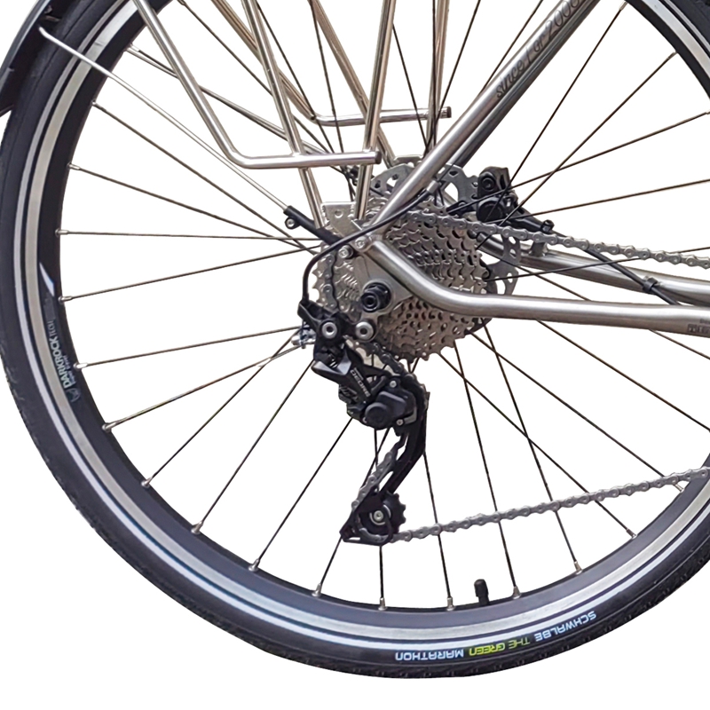 จักรยาน DARKROCK Safaris 2025 | เฟรมไทเทเนียม เกียร์ Deore 3x10 สปีด | จักรยานท่องเที่ยวระยะไกล