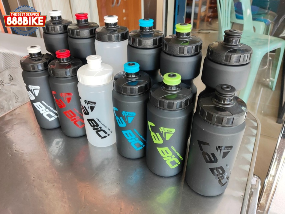 กระติกน้ำพลาสติก สำหรับนักปั่น LABICI water bottle มีสินค้า 529M/ ขนาด600cc. และ BT701L/ขนาด 800cc.