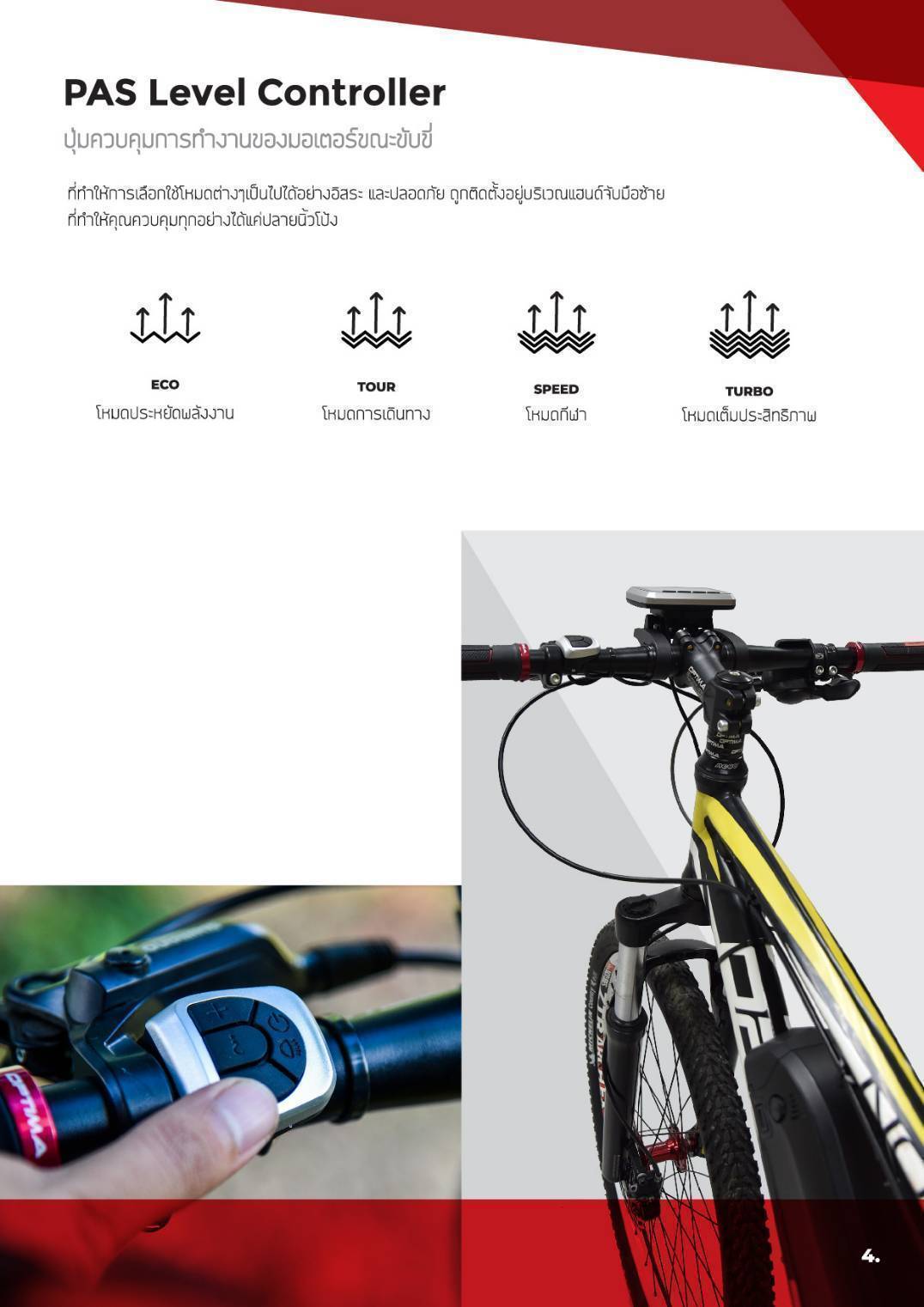MEADOW E-TITAN E MID DRIVE ELECTRIC BICYCLE