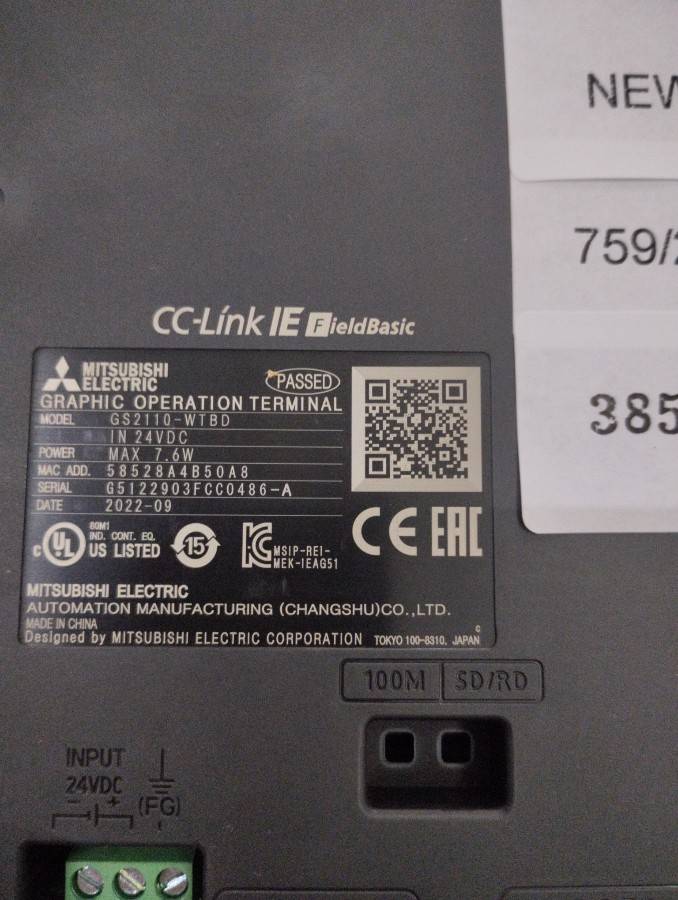 GS2110-WTBD HMI " MITSUBISHI "