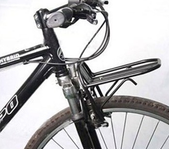 SP010 FRONT BIKE RACK ALLOY BLACK