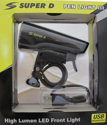 ไฟหน้า SUPER D S13 SUPERLIGHT front light (USB) Front Light