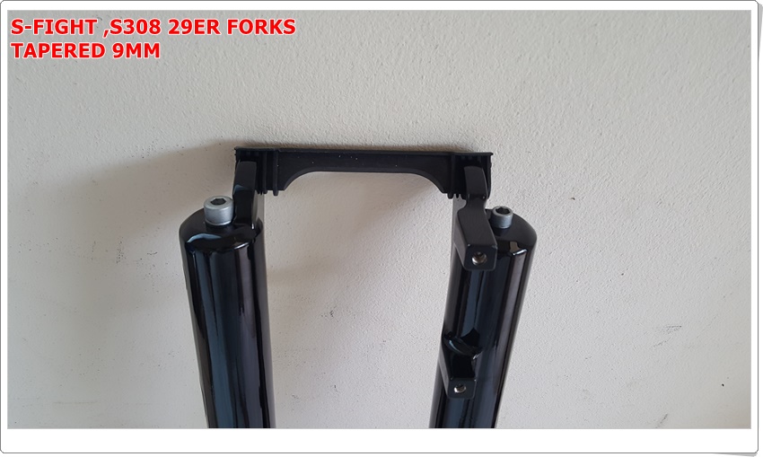 S-FIGHT S384 29ER AIR FRONT FORK 9mm. Axles