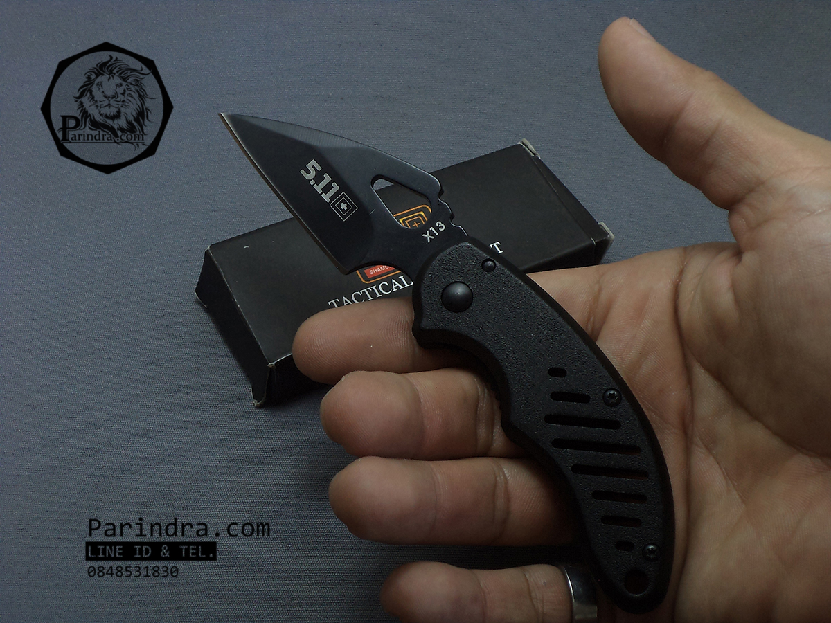มีดพับ 5.11 Tactical Slingshot รุ่น X13 มีดต่อสู้ระยะประชิด (OEM)