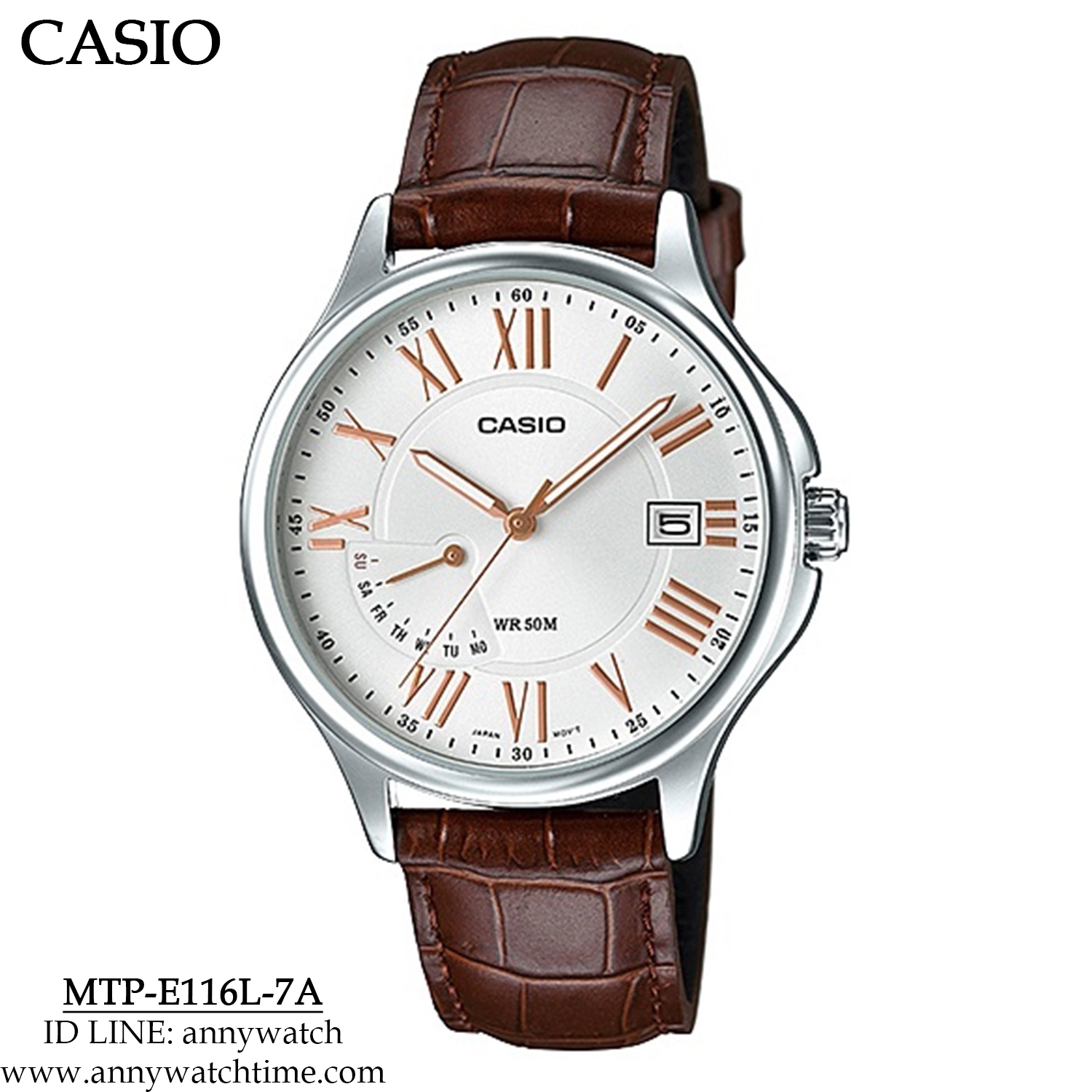CASIO MTP-E116L-7A