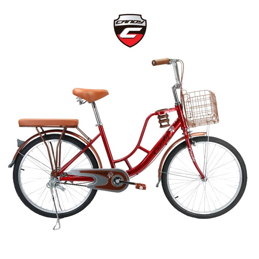 CANDY bicycle model SWEET MODEL2024, 24-inch wheels, HI TEN STEEL frame.