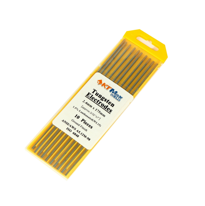 ลวดทังสเตนสีเขียว 1.6MM เครื่องเชื่อม เคที แม็กซ์ เวลด์ รุ่น WP (10PCS/1PAC) Pn.KT-M022-WP16 ##