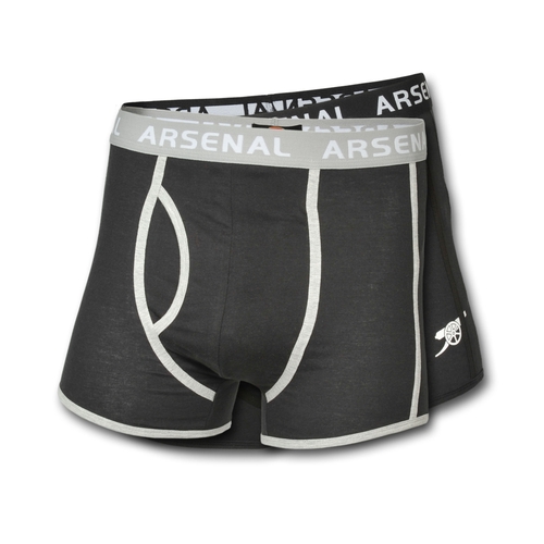 กางเกงใน บ๊อกเซอร์ ชาย อาร์เซนอล ของแท้ 100% Arsenal FC 2pk Boxers สีดำ 1 แพ็ค มี 2 ชิ้น สำหรับสวมใส่ เป็นของฝาก ของขวัญ แด่คนพิเศษ