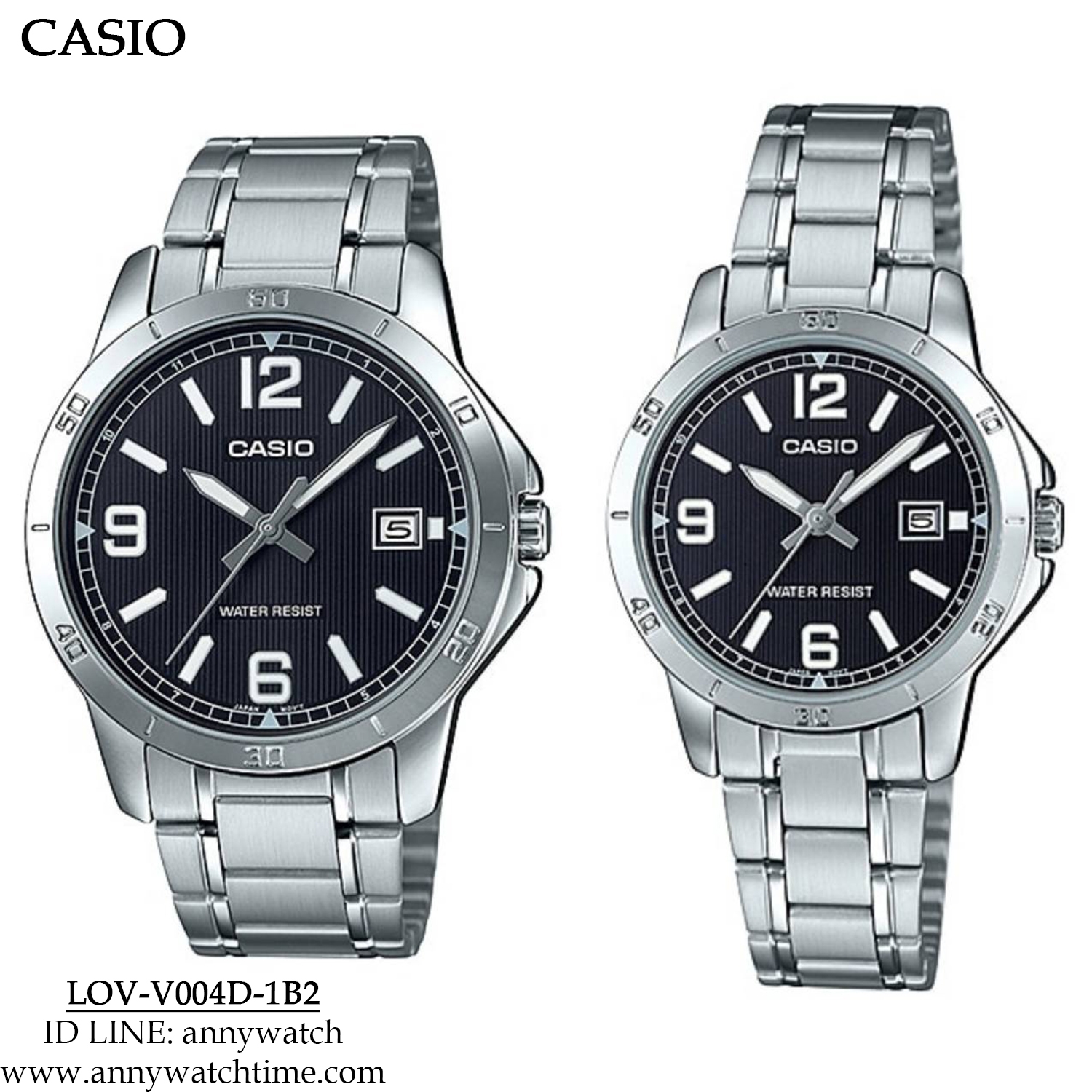 CASIO LOV-V004D-1B2