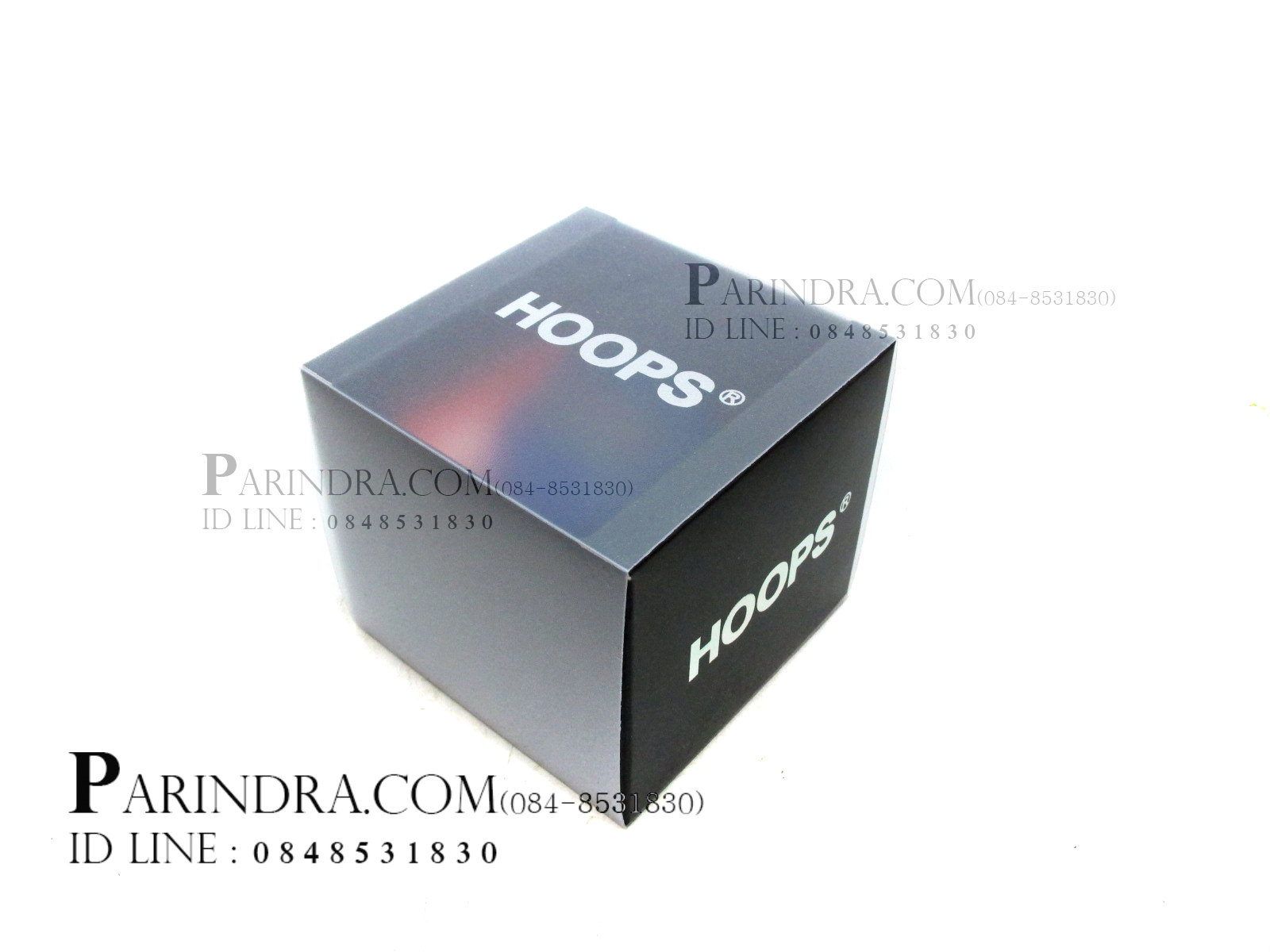 นาฬิกา Hoops ระบบดิจิตอลสีฟ้าใส