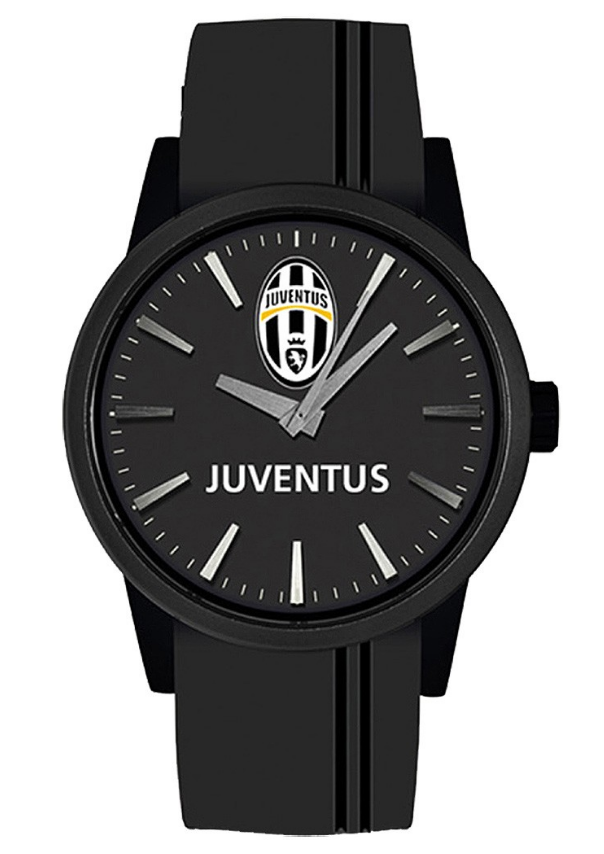 นาฬิกาที่ระลึกยูเวนตุสของแท้ JUVENTUS SLIM BLACK LOGO WATCH