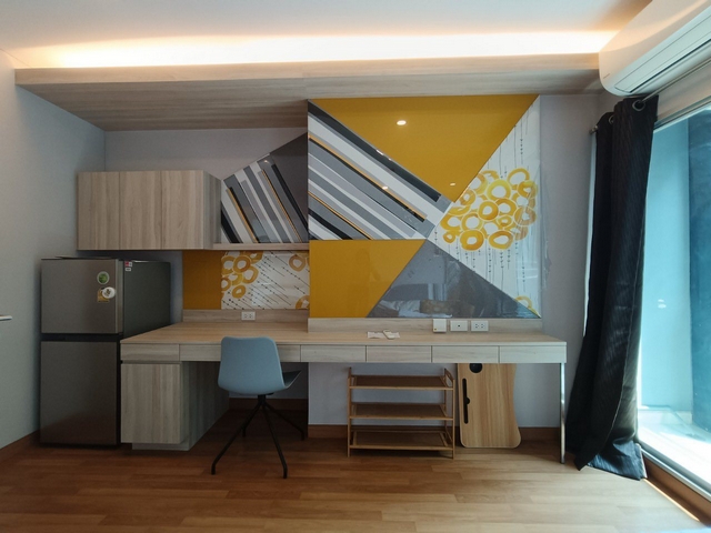 ให้เช่าคอนโด ลุมพินี พาร์ค วิภาวดี-จตุจักร ชั้น4 ห้อง 24.87 ตร.ม.เฟอร์ครบ ใกล้ BTS, MRT จตุจักร