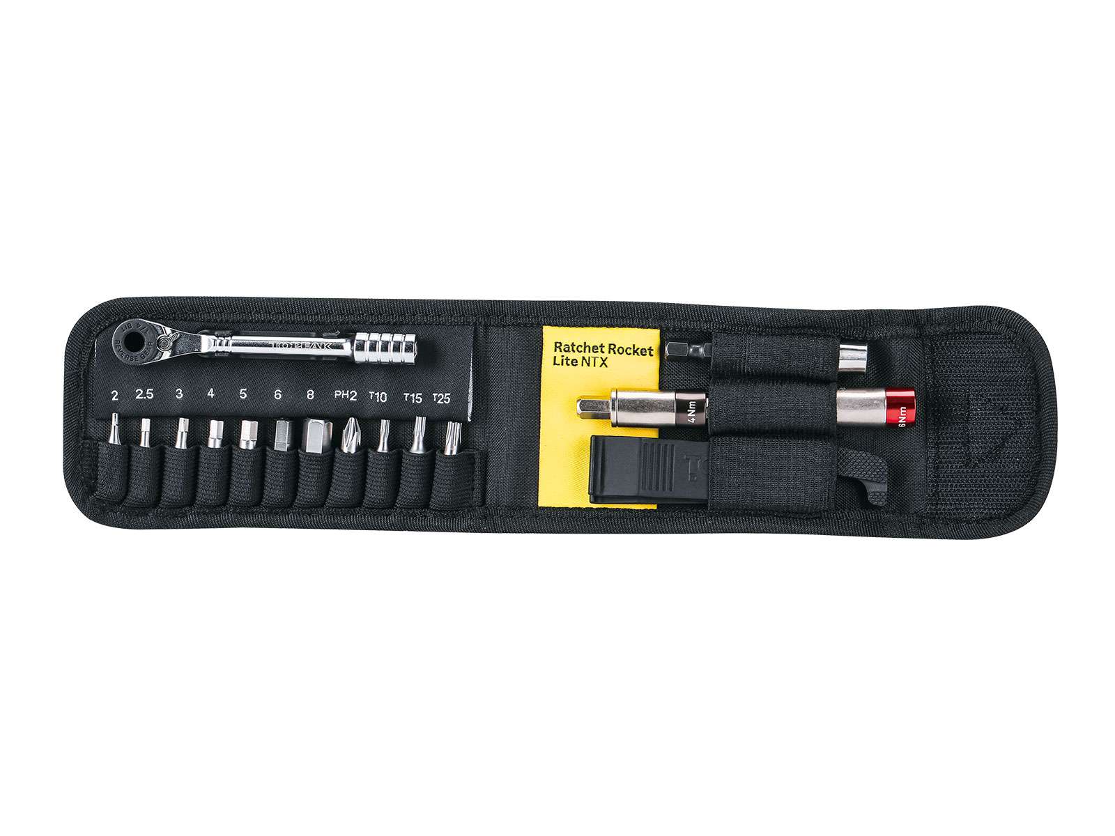 เครื่องมือเอนกประสงค์+ทอร์คปรับแรงบิด 18ฟังก์ชั่น TOPEAK RATCHET ROCKET™ LITE NTX ART NO: TT2525