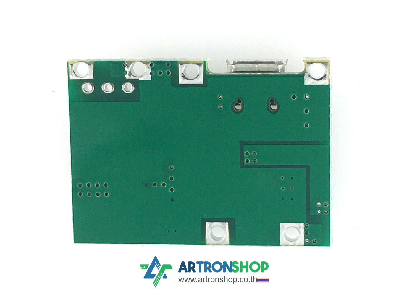 โมดูลชาร์จแบตพร้อมวงจรเพิ่มแรงดัน Lithium Li-ion 18650 Battery Charger + Step Up Module