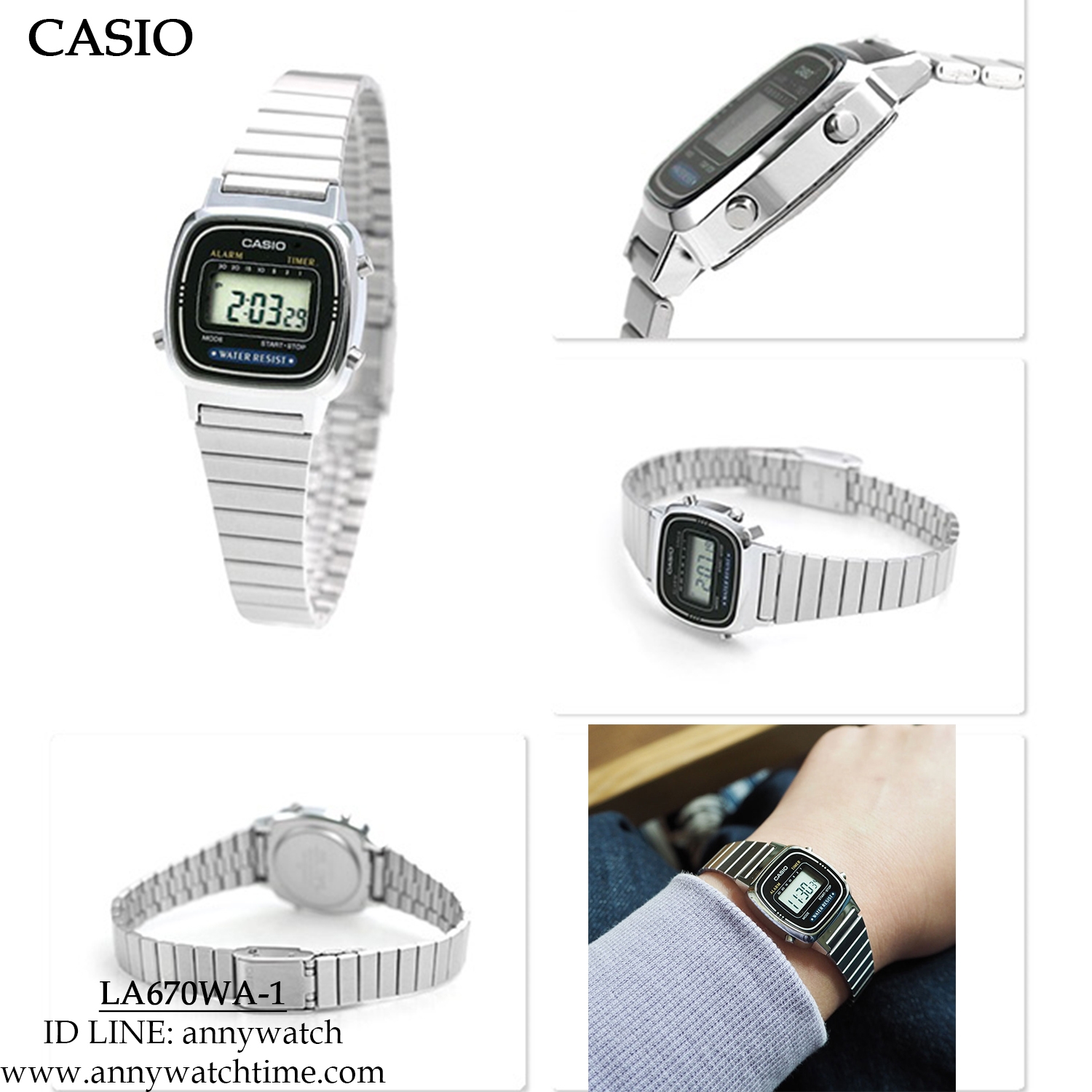 CASIO LA670WA-1