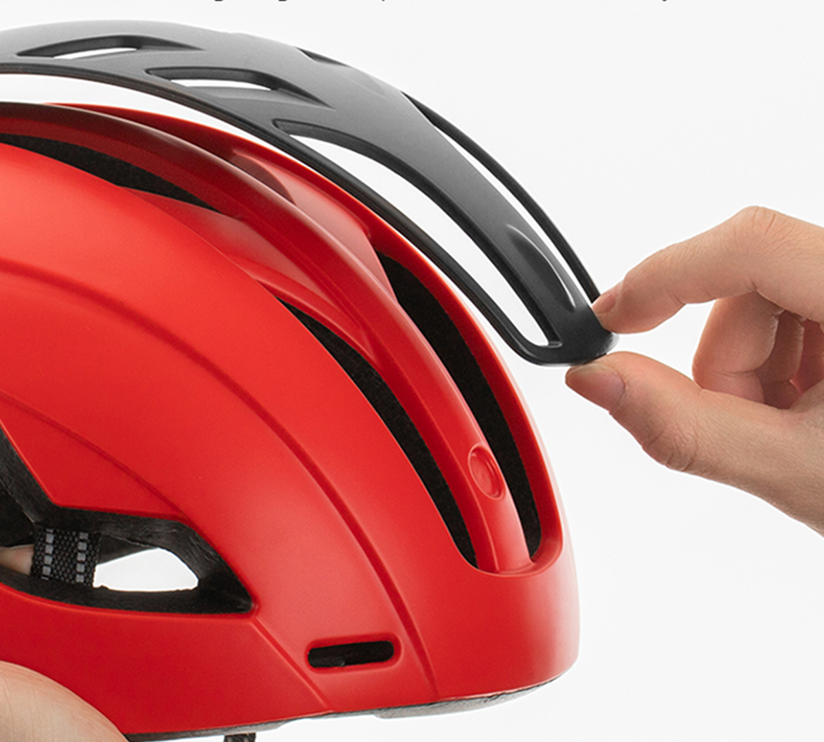 หมวกจักรยาน W23 New TS-43 ทรงสวย น้ำหนักเบา สวมใส่สบาย มาพร้อมดีไซน์ใหม่ แผ่นปิดช่องลมด้านบนสามารถถอดสลับด้านหน้า-หลังได้