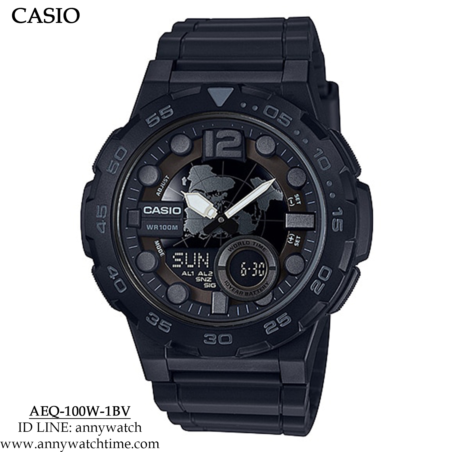 CASIO AEQ-100W-1BV