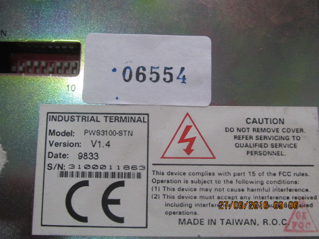 LCD TOUCH SCREEN “ HITECH ” รุ่น PWS3100-STN