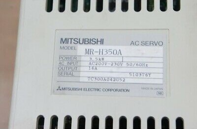 SERVO DRIVE " MITSUBISHI " รุ่น MR-H350A