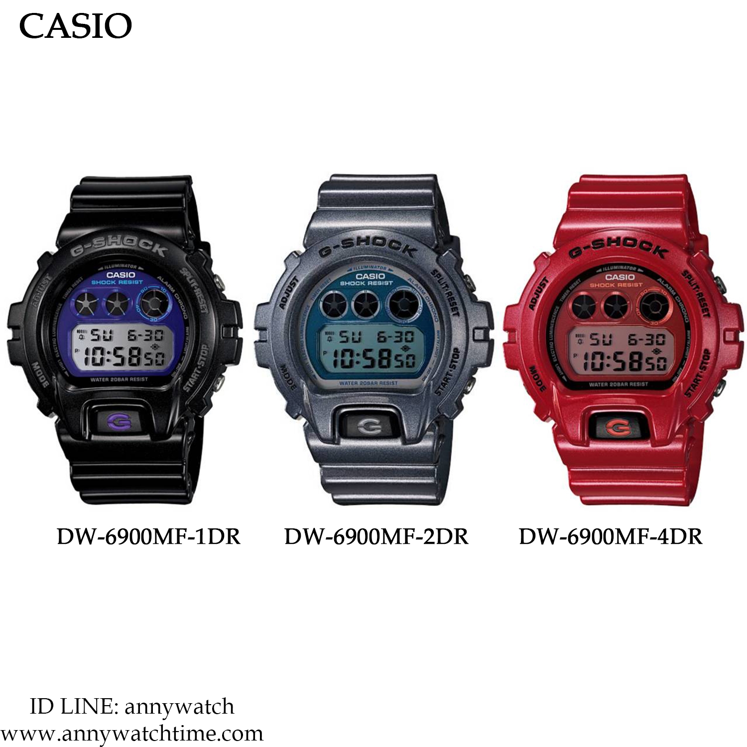 G-SHOCK DW-6900MF-4DR