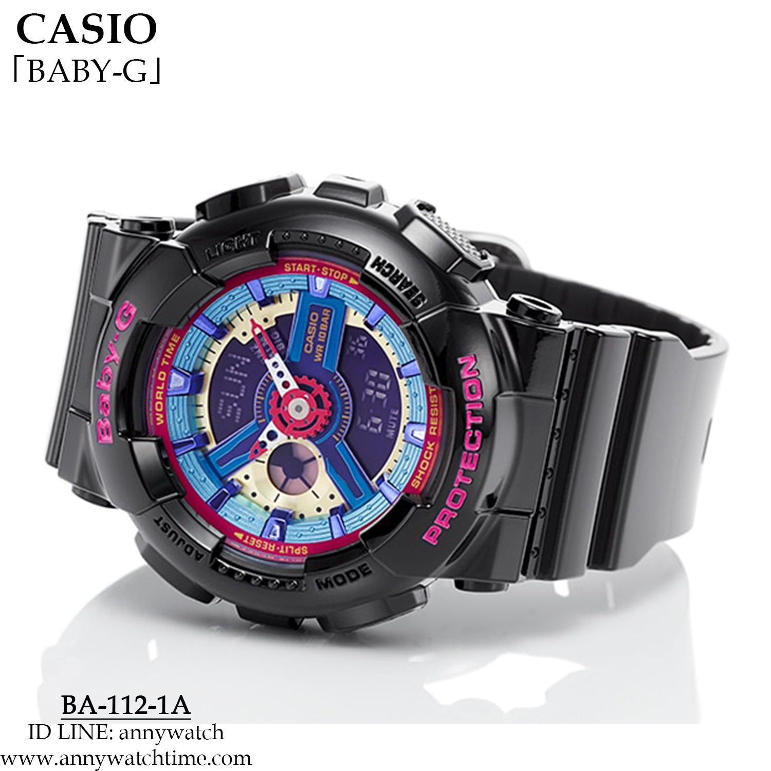BABY-G BA-112-1A - จำหน่ายนาฬิกาของแท้ 100% รับซ่อมนาฬิกา จำหน่าย 