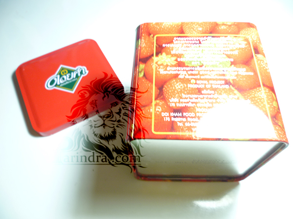 กล่องเหล็ก สตรอเบอร์รี่ดอยคำ