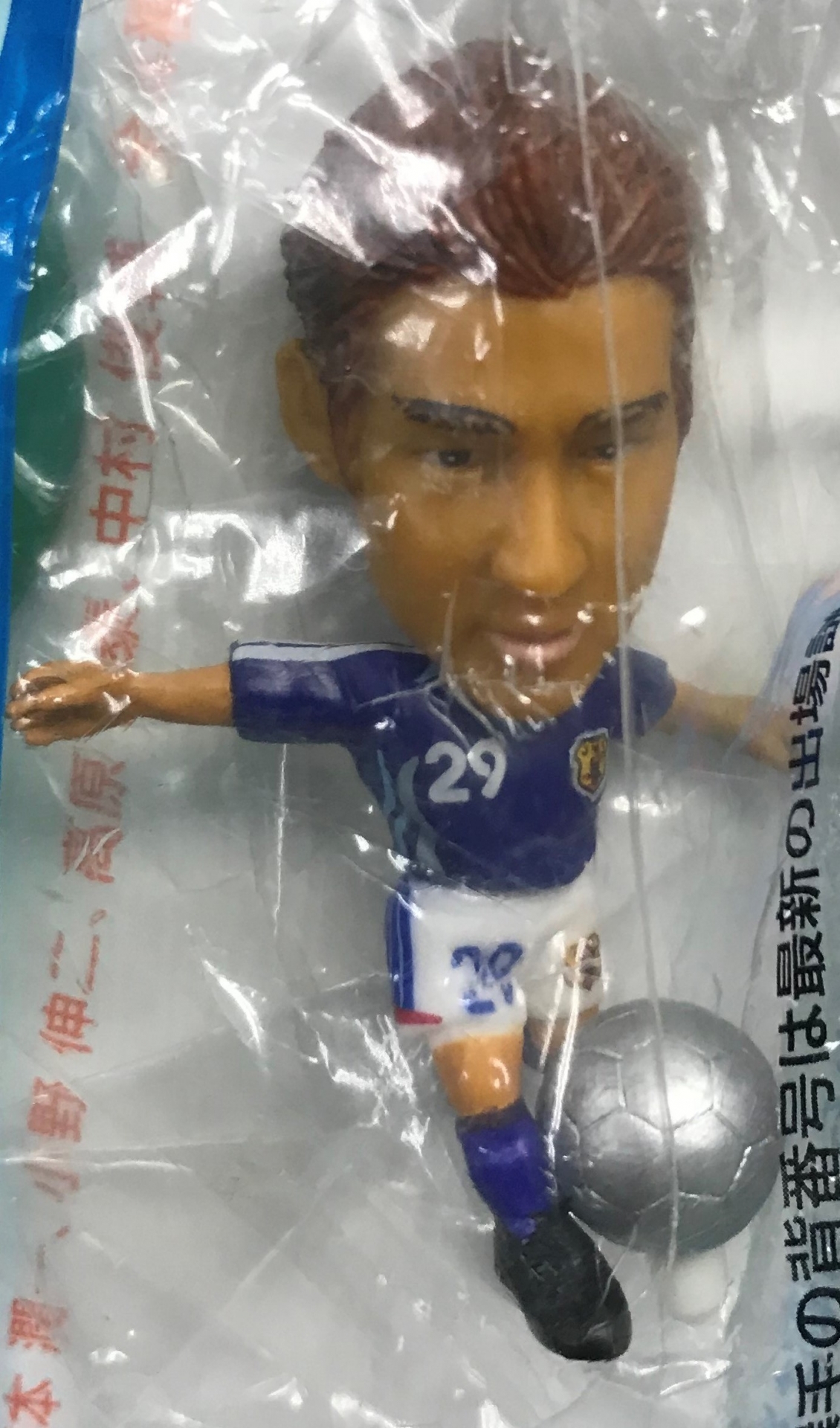 ตุ๊กตาโมเดลนักฟุตบอล จ.อินาโมโตะ ทีมชาติญี่ปุ่น Kirin World Cup 2006 - Samurai Blue 2006 ใหม่ / J.INAMOTO JAPAN National Football Team Kirin World Cup 2006 Football Figure - Samurai Blue 2006 NEW