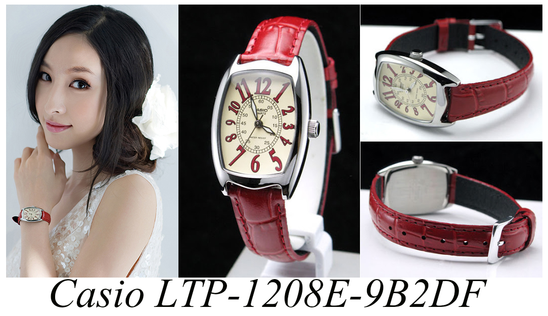 นาฬิกา casio lady ltp-1208e-9b2df