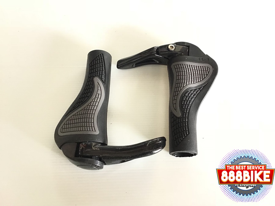 ปลอกแฮนด์ พร้อมบาร์เอนปรับได้ VEDA Bicycle bar ends