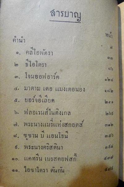 ชีวประวัตินารีเรืองนามของโลก ผลงานของ ก.ศ.เวชยานนท์