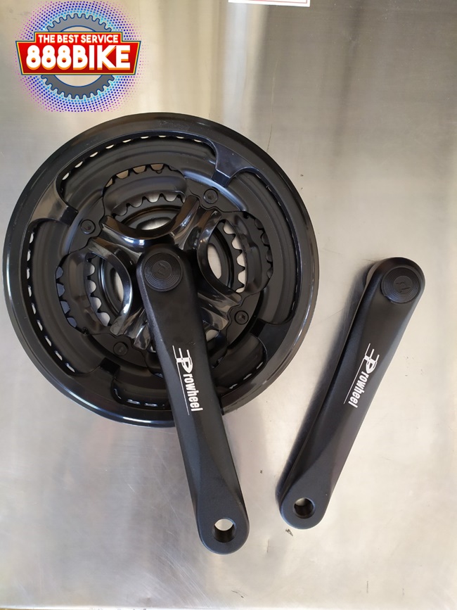 จานหน้า PROWHEEL BURNER 48-38-28 ขายาว 170มม เหล็ก, 104/64mm