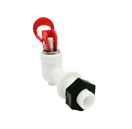 หัวก็อกตู้น้ำดื่ม เกลียวนอก(น้ำร้อน-สีแดง) #2