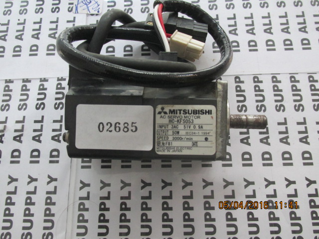 SERVO MOTOR “ MITSUBISHI ” รุ่น HC-KFS053
