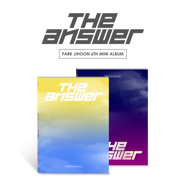 อัลบั้ม #PARK JIHOON - 6TH MINI ALBUM [THE ANSWER] (Random Ver.) -รอ 14-25 วัน-