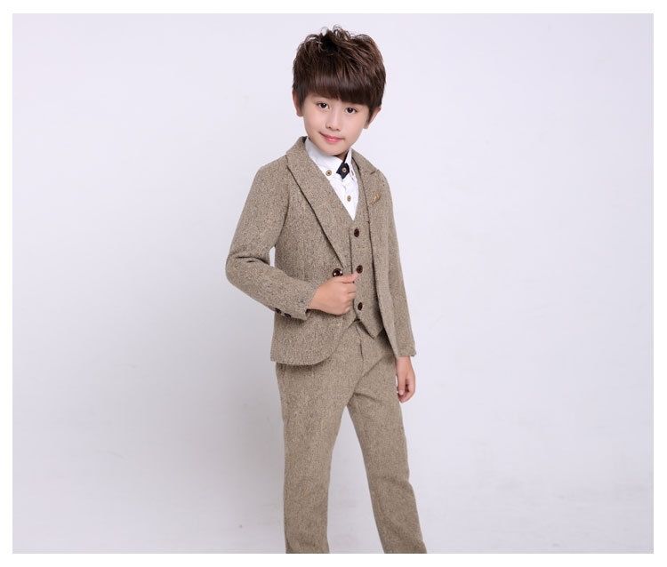 Pre-order ชุดสูทเด็กชาย สีน้ำตาล สไตล์เกาหลี