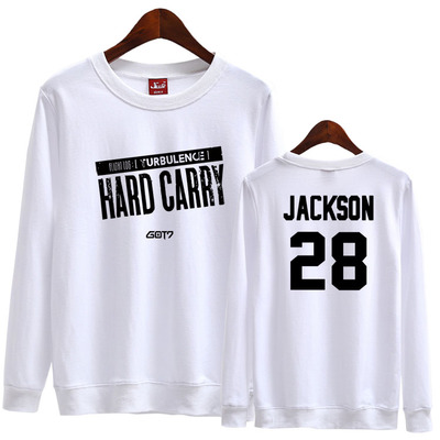 เสื้อแขนยาว (Sweater) GOT7 Hard Carry (ชื่อเมมเบอร์)
