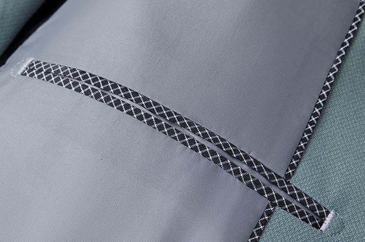 พร้อมเช่า เสื้อสูทชาย สีเขียวมิ้นต์เข้ม สีเขียวพาสเทล Dark Pastel Mint Green (พร้อมเสื้อกั๊ก)