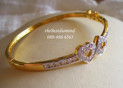 สินค้าหมด===BL007++กำไล 2 Hearts++กำไลน่ารักๆๆ เป็นหัวใจคู่กัน งานน่ารักมากๆๆ ใส่ได้ทุกโอกาส ใส่ติดข้อมือได้ไม่เวอร์ค่ะ ดีไซน์ modern มากๆ